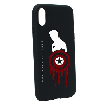Husa de protectie Marvel Avengers pentru Apple iPhone XS / X, rezistenta la uzura, anti-alunecare, din silicon Premium, B199 Husa de protectie Marvel Avengers pentru Apple iPhone XS / X, rezistenta la uzura, anti-alunecare, din silicon Premium, B199