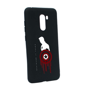 Husa de protectie Marvel Avengers pentru Xiaomi PocoPhone F1, rezistenta la uzura, anti-alunecare, din silicon Premium, B199 Husa de protectie Marvel Avengers pentru Xiaomi PocoPhone F1, rezistenta la uzura, anti-alunecare, din silicon Premium, B199
