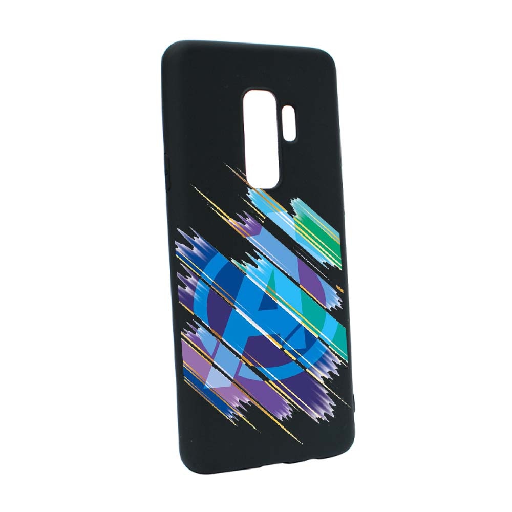 Husa de protectie Marvel Avengers pentru Samsung Galaxy S9 Plus, rezistenta la uzura, anti-alunecare, din silicon Premium, B200