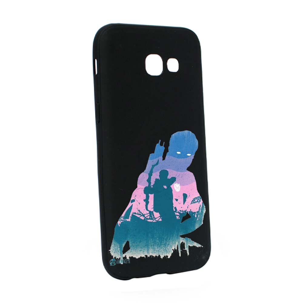 Husa de protectie Marvel Avengers pentru Samsung Galaxy A5 2017, rezistenta la uzura, anti-alunecare, din silicon Premium, B201