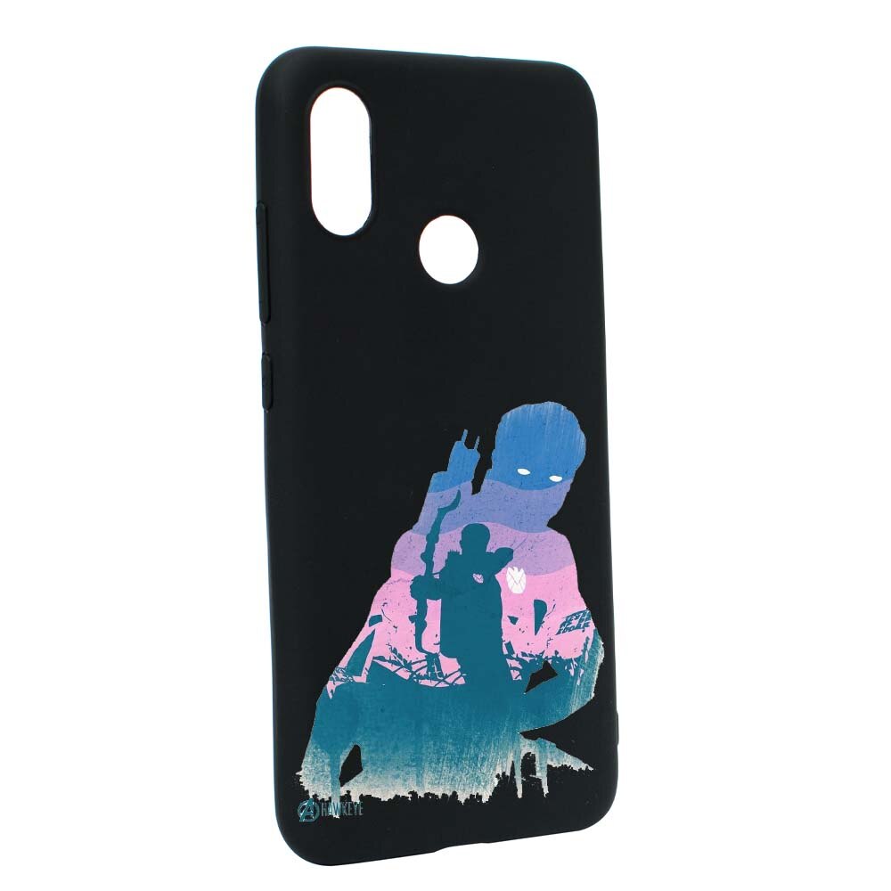 Husa de protectie Marvel Avengers pentru Xiaomi Mi A2 Lite / Redmi 6 Pro, rezistenta la uzura, anti-alunecare, din silicon Premium, B201