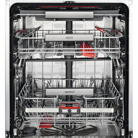 Masina de spalat vase incorporabila AEG FSK93807P, 13 seturi, 7 programe, Motor Inverter, AirDry, Comfort Lift, ProClean, Clasa A+++, 60 cm