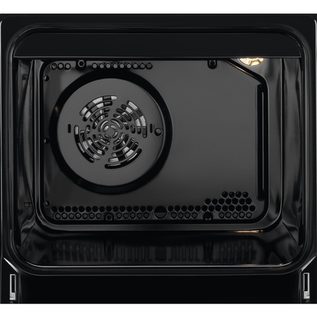 Aragaz Electrolux EKK52950OK, Mixt, 4 arzatoare, Aprindere electrica plita, PlusSteam, 50 cm, Negru