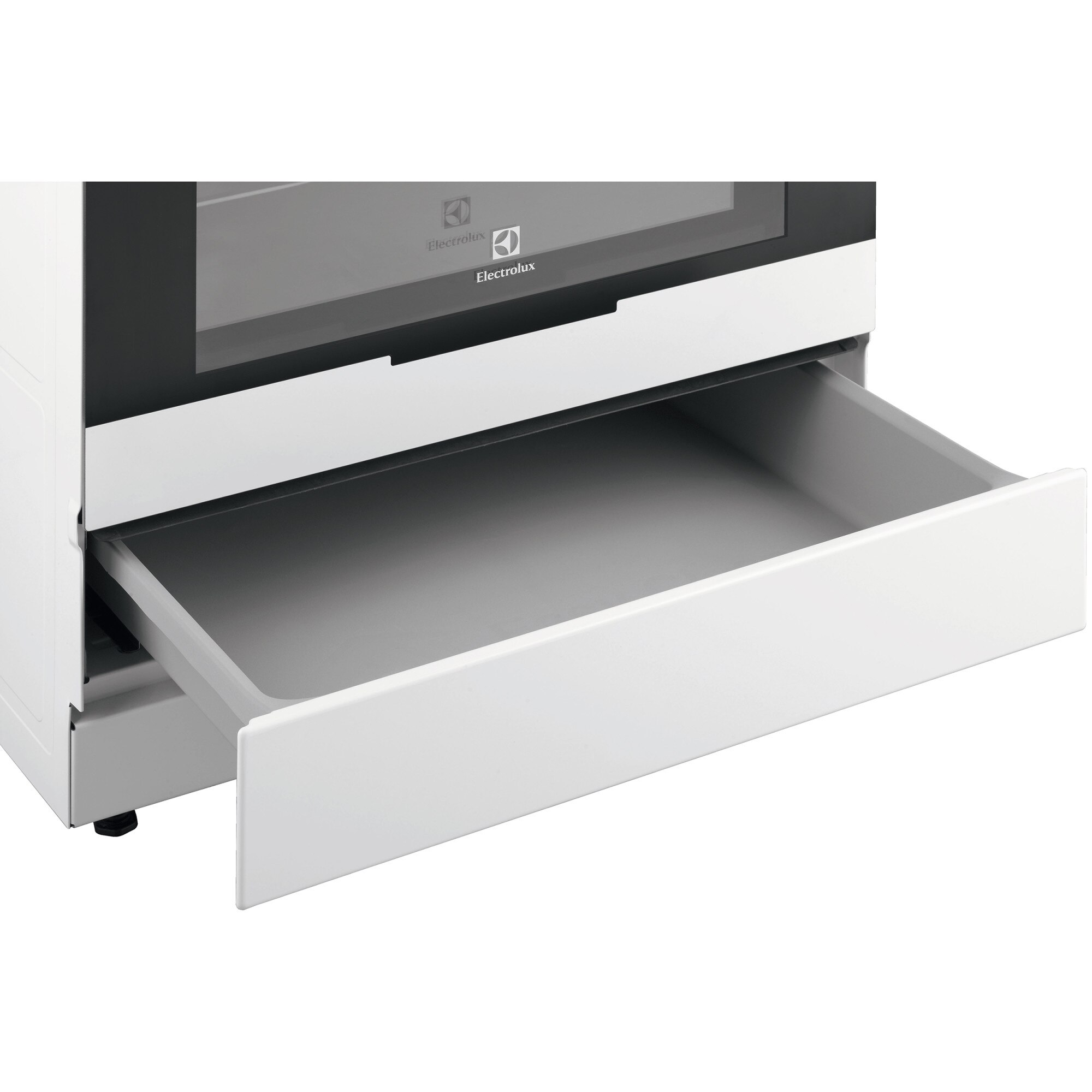 Aragaz Electrolux EKK51550OW, Mixt, 4 arzatoare, Aprindere electrica plita, Siguranta plita, Cuptor electric, Iluminare cuptor, Timer, Grill, Clasa A, 50 cm, Alb