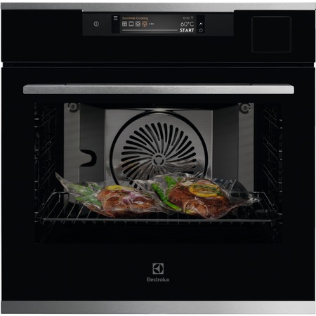 Cuptor incorporabil Electrolux KOAAS31WX, Electric, Multifunctional, 70 l, SteamPro, SousVide, WIFI, Touch control, Grill, Clasa A++, Inox/Negru