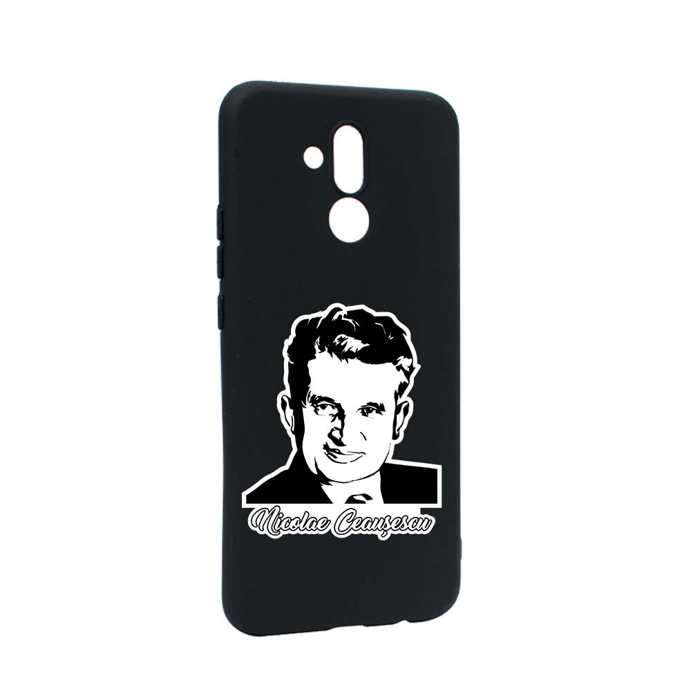 Husa de protectie Ceausescu pentru Huawei Mate 20 Lite, rezistenta la uzura, anti-alunecare, din silicon Premium, B223