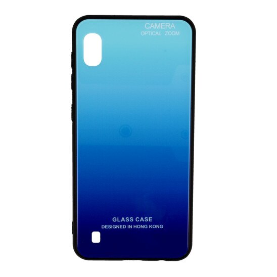 Husa Samsung Galaxy A10 Glass Blue