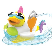 Jucarie Rata sirena cu motor si 15 accesorii, Yookidoo, 2-6 ani