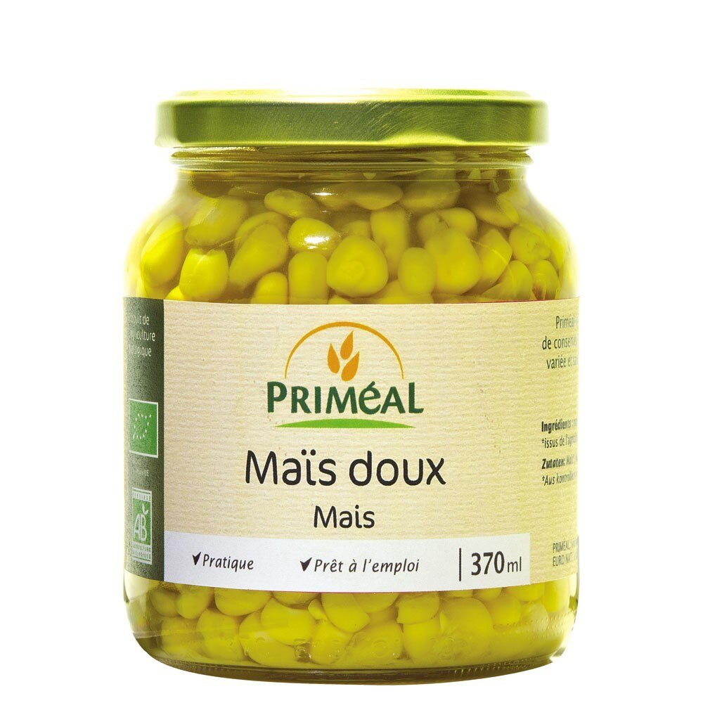 Porumb dulce bio 370ml