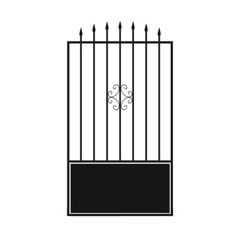 Poarta acces Pietonal, PP175, 1750 mm x 950 mm Poarta acces Pietonal, PP175, 1750 mm x 950 mm