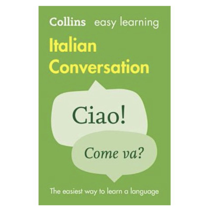 Dictionar billingv conversational, italian-englez,Easy learning, italian conversation, Collins