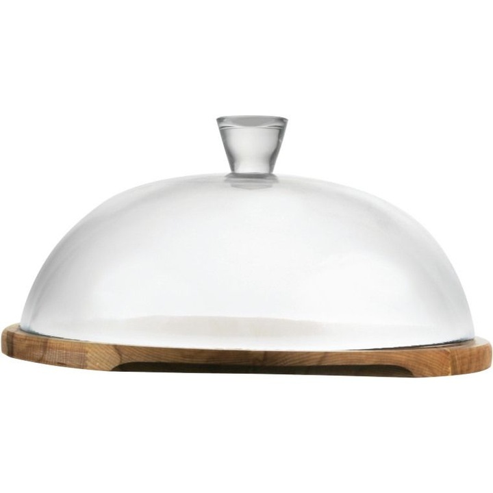 Ambition Sophie 86196 kínálótál búrával 33,5 cm, fa