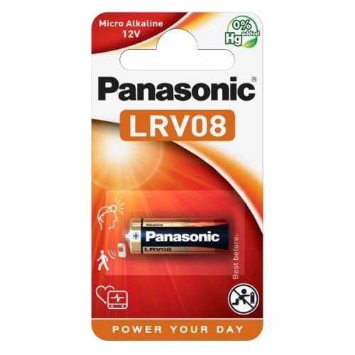 Set 2 baterii A23,LRV08 , Panasonic, 12V