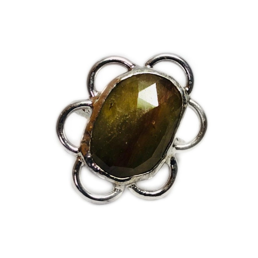 Inel din Argint 925 cu Multisafir natural