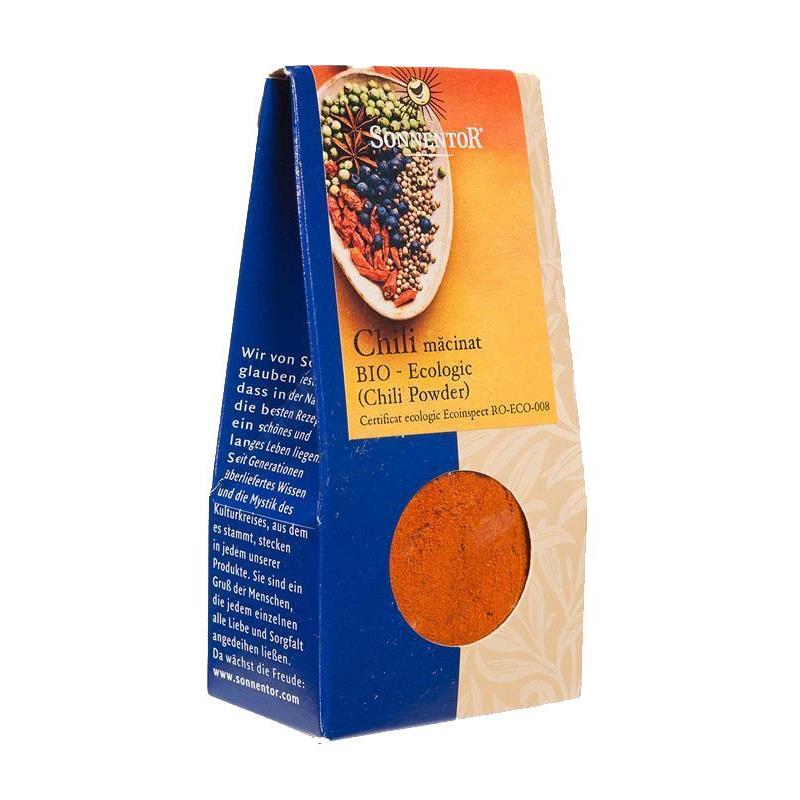 Condiment Chili Macinat Bio Sonnentor 40gr