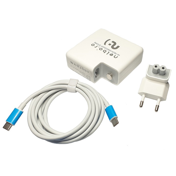 Apple 87W, laptop töltő compatible , típus csatlakozó USB-C