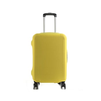 Husa protectie elastica Troler Valiza Geanta AKU culoare GALBEN, marimea S ajustabila, (h = 32 ÷ 35 cm) x (L = 48 ÷ 53 cm) X (l = 20 ÷ 23 cm) Husa protectie elastica Troler Valiza Geanta AKU culoare GALBEN, marimea S ajustabila, (h = 32 ÷ 35 cm) x (L = 48 ÷ 53 cm) X (l = 20 ÷ 23 cm)