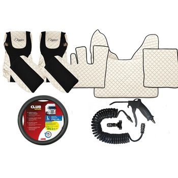 Set cabina huse si presuri Daf 106 euro 6 2013-2021 Crem Set cabina huse si presuri Daf 106 euro 6 2013-2021 Crem