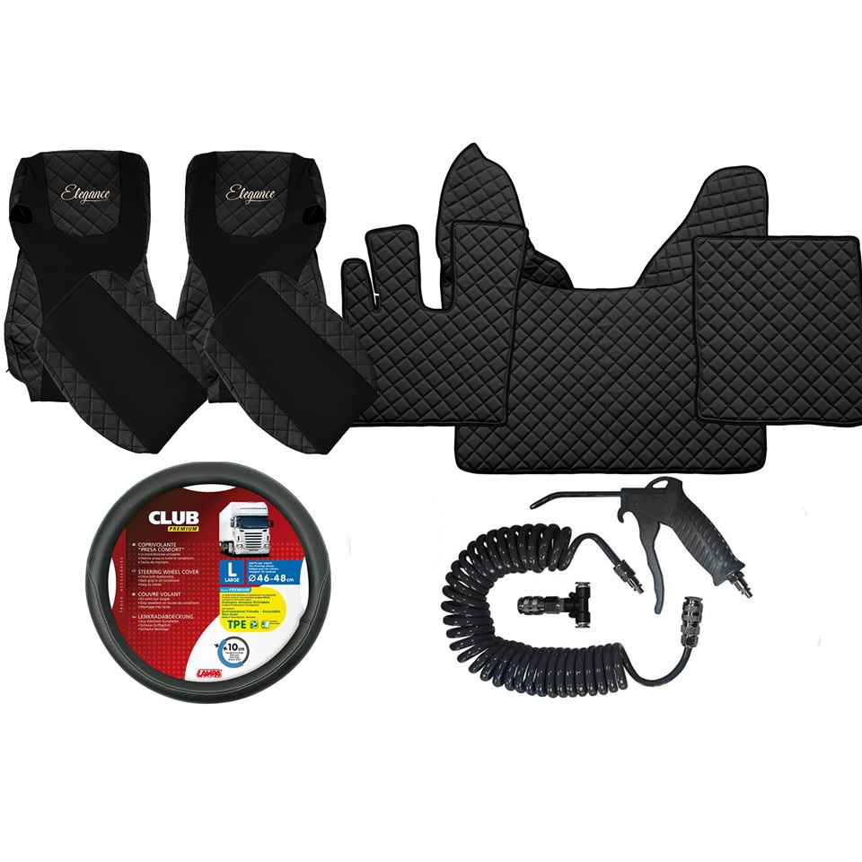 Set cabina huse si presuri Daf 106 euro 6 2013-2019 Negru