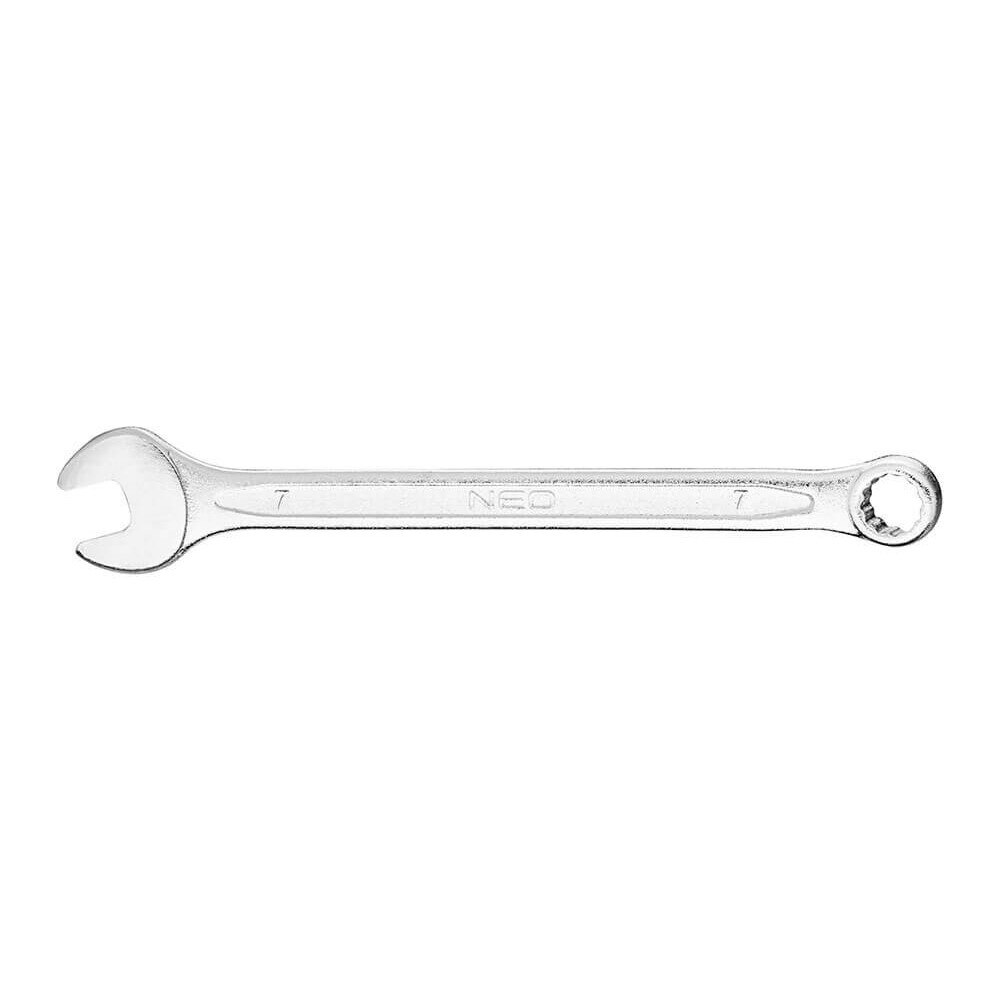 Cheie combinata fixa - inelara, 7 x 110 mm, 09-707, Neo