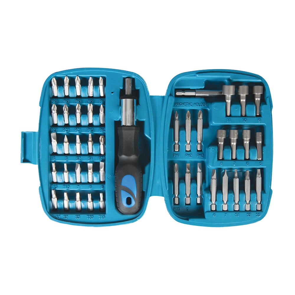 Set surubelnita cu clichet 45 piese, Silverline