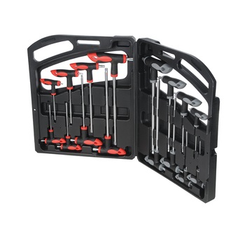 Set 16 surubelnite, torx, hex, Silverline Set 16 surubelnite, torx, hex, Silverline