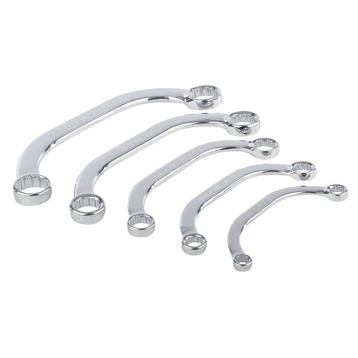 Set 5 chei fixe, spatii greu accesibile, tip C, Silverline