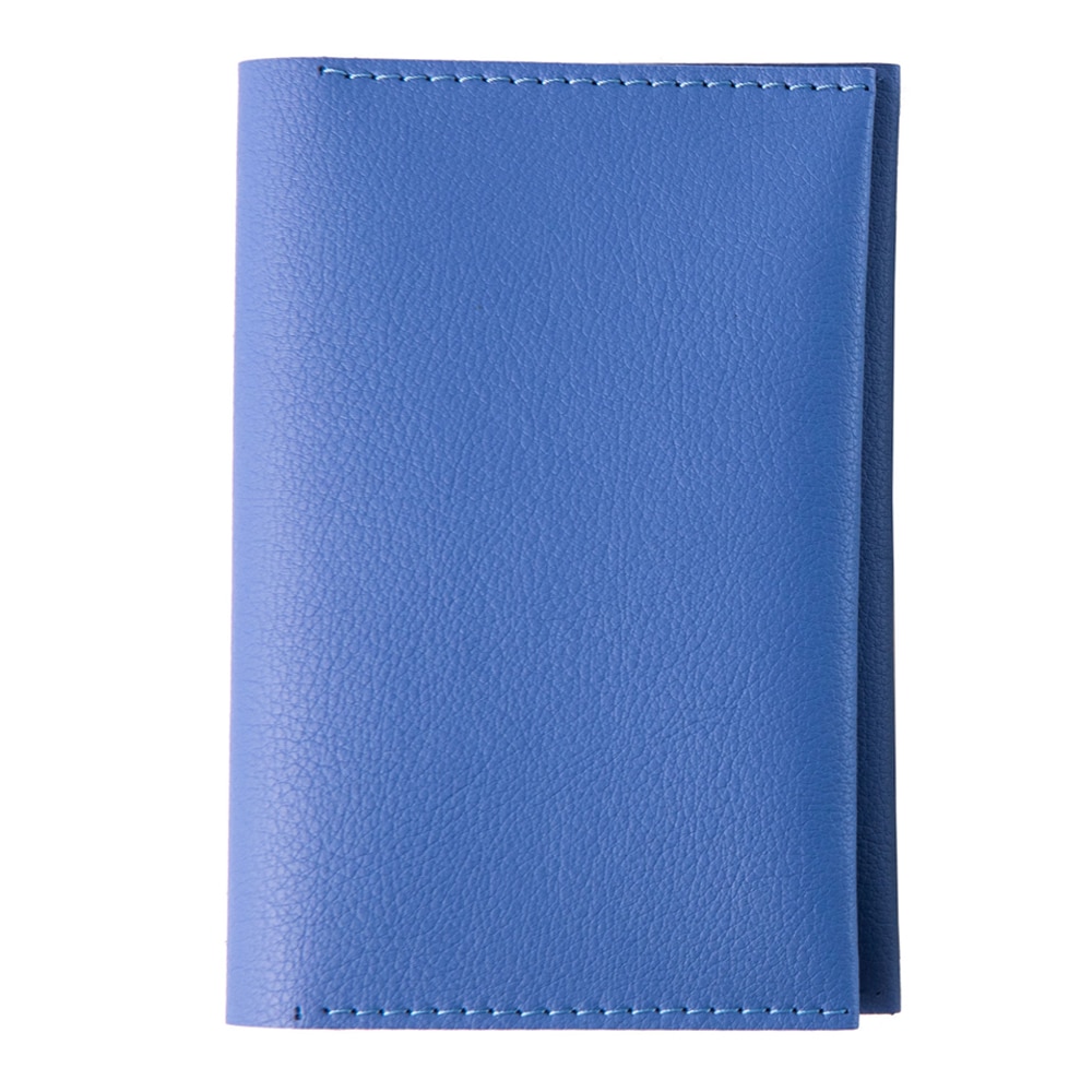 Portpasaport e-store MK, piele ecologica, bleu