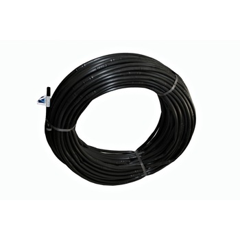 Furtun de picurare, cu duze incorporate, Cubeca, D 16 mm, distanta orificii 40 cm, rola 100 m, culoare negru Furtun de picurare, cu duze incorporate, Cubeca, D 16 mm, distanta orificii 40 cm, rola 100 m, culoare negru