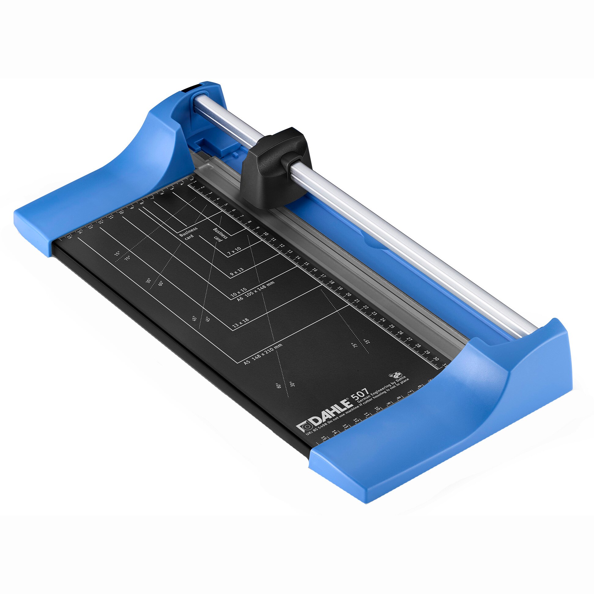 Trimmer Dahle 507 Color ID, 320mm, 0.8mm, bleu prietenos