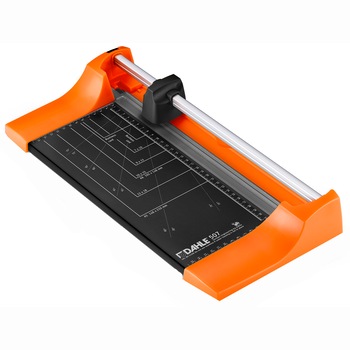 Trimmer Dahle 507 Color ID, 320mm, 0.8mm, portocaliu distractiv Trimmer Dahle 507 Color ID, 320mm, 0.8mm, portocaliu distractiv