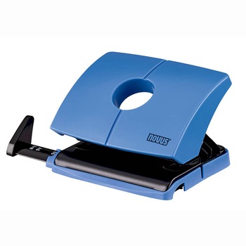 Perforator Novus B216 colectia Color ID 16 coli, bleu prietenos Perforator Novus B216 colectia Color ID 16 coli, bleu prietenos