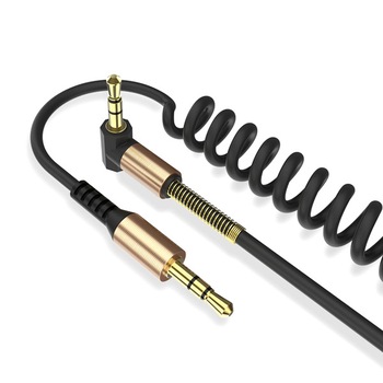 Cablu Audio Auxiliar Jack 3.5 1.8M Spiralat Cablu Audio Auxiliar Jack 3.5 1.8M Spiralat