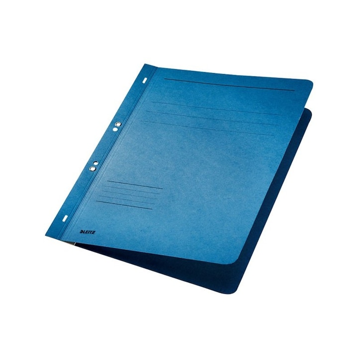 Dosar Carton Leitz, A4, cu Sina si Capse, Albastru, Dosar cu Sina si Capse, Dosar cu Capse Coperta Integrala, Dosar cu Capse si Sina, Dosar de Carton cu Sina si Capse, Dosar de Carton cu Capse si Sina, Dosar din Carton cu Alonja