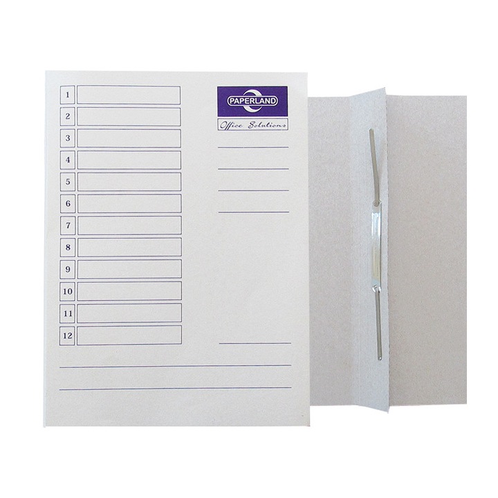 Папка с твърда пружинна шина