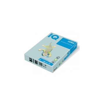 Carton color A4 IQ 160 g/mp 250 coli/top albastru pal Carton color A4 IQ 160 g/mp 250 coli/top albastru pal