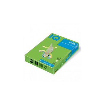 Hartie color A4 IQ 80 g/mp 500 coli/top verde intens Hartie color A4 IQ 80 g/mp 500 coli/top verde intens