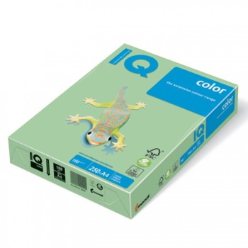 Carton color A4 IQ 160 g/mp 250 coli/top verde pal Carton color A4 IQ 160 g/mp 250 coli/top verde pal