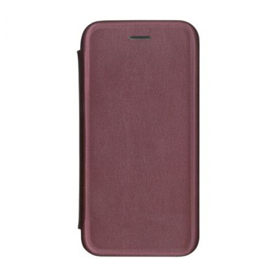 Husa Flip Cover Magnetic Pentru Samsung galaxy A10, A105, Visiniu