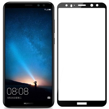Folie de protectie Flippy Full Glue Sticla securizata pentru Huawei Mate 10 Lite, Negru Folie de protectie Flippy Full Glue Sticla securizata pentru Huawei Mate 10 Lite, Negru