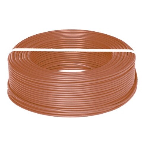 Conductor electric flexibil MYF 2.5 , rola 100 ML , maro