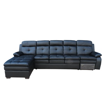 Coltar Md 2991, extensibil si cu recliner manual, Negru B-113, 8L, piele naturala suprafata de contact Coltar Md 2991, extensibil si cu recliner manual, Negru B-113, 8L, piele naturala suprafata de contact