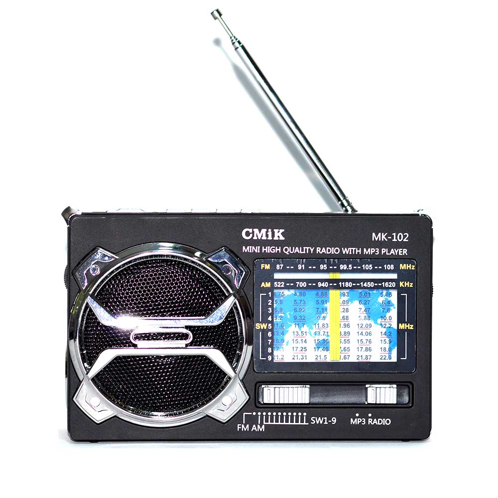 Boxa Portabila cu Radio FM - MP3 USB Card SD + Lanterna