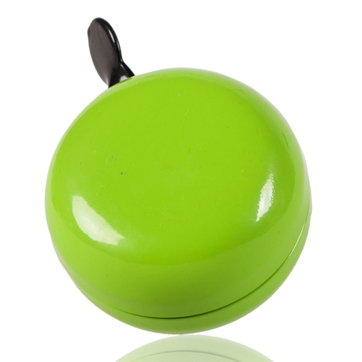 Sonerie mecanica de bicicleta Bike Belle Ding-Dong XXL, Metal, Verde