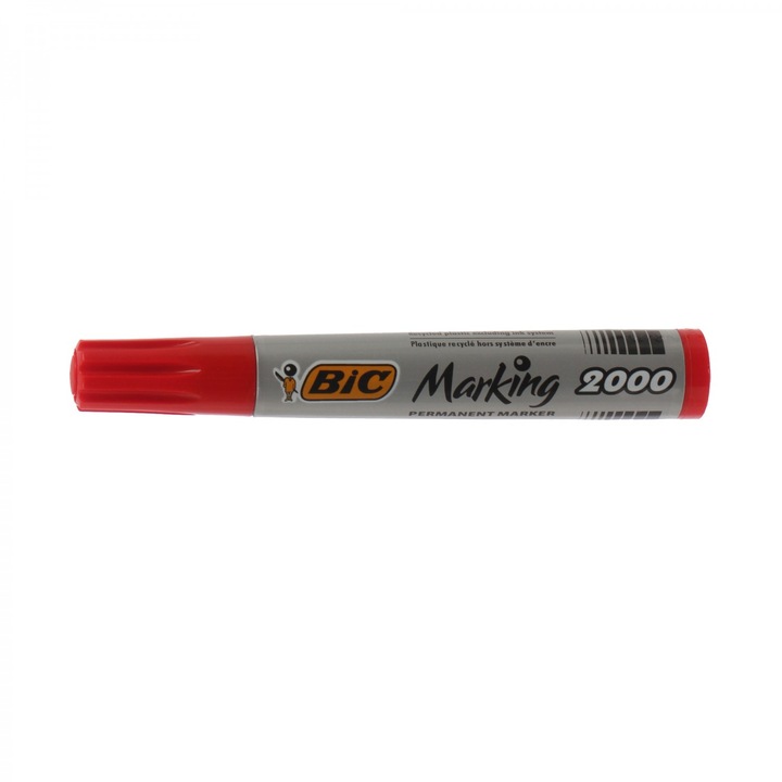 Перманентен маркер EVO, BIC Marking 200, червен