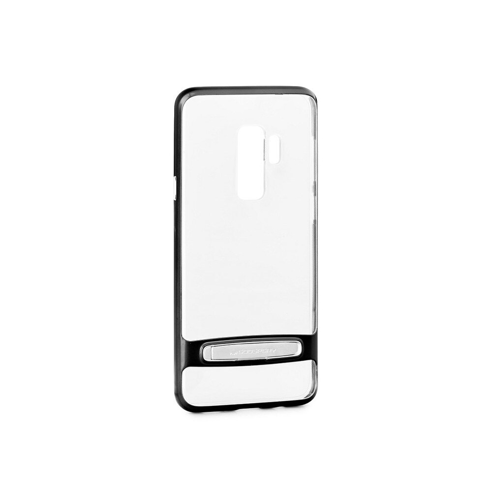 Husa de protectie Mercury Dream Bumper pentru Samsung Galaxy S9 Plus, Transparent/ Negru