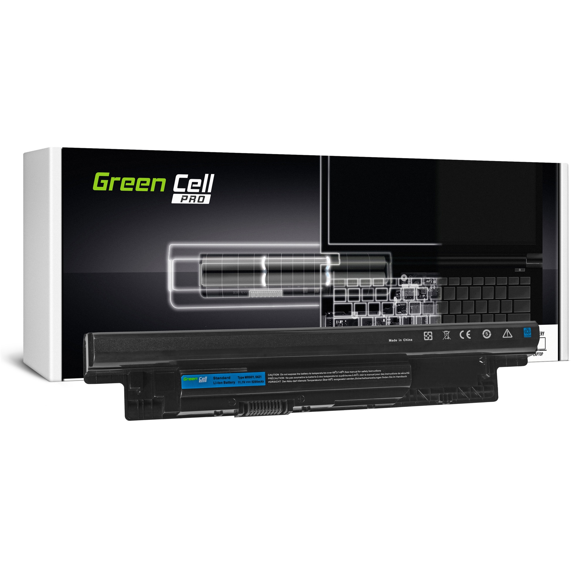 Baterie laptop PRO serie MR90Y XCMRD pentru Dell Inspiron 15 15R 17 17R acumulator marca Green Cell