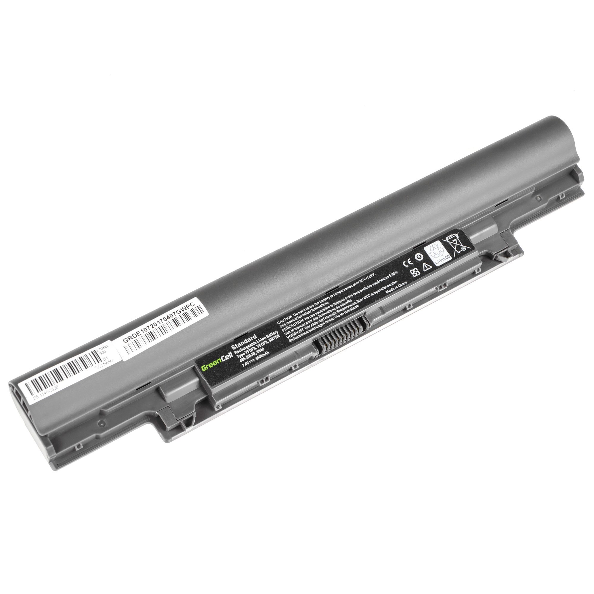 YFDF9 5200mAh Laptop Battery For Dell Latitude 3340 3350 – 6-Cell Li-Ion Replacement