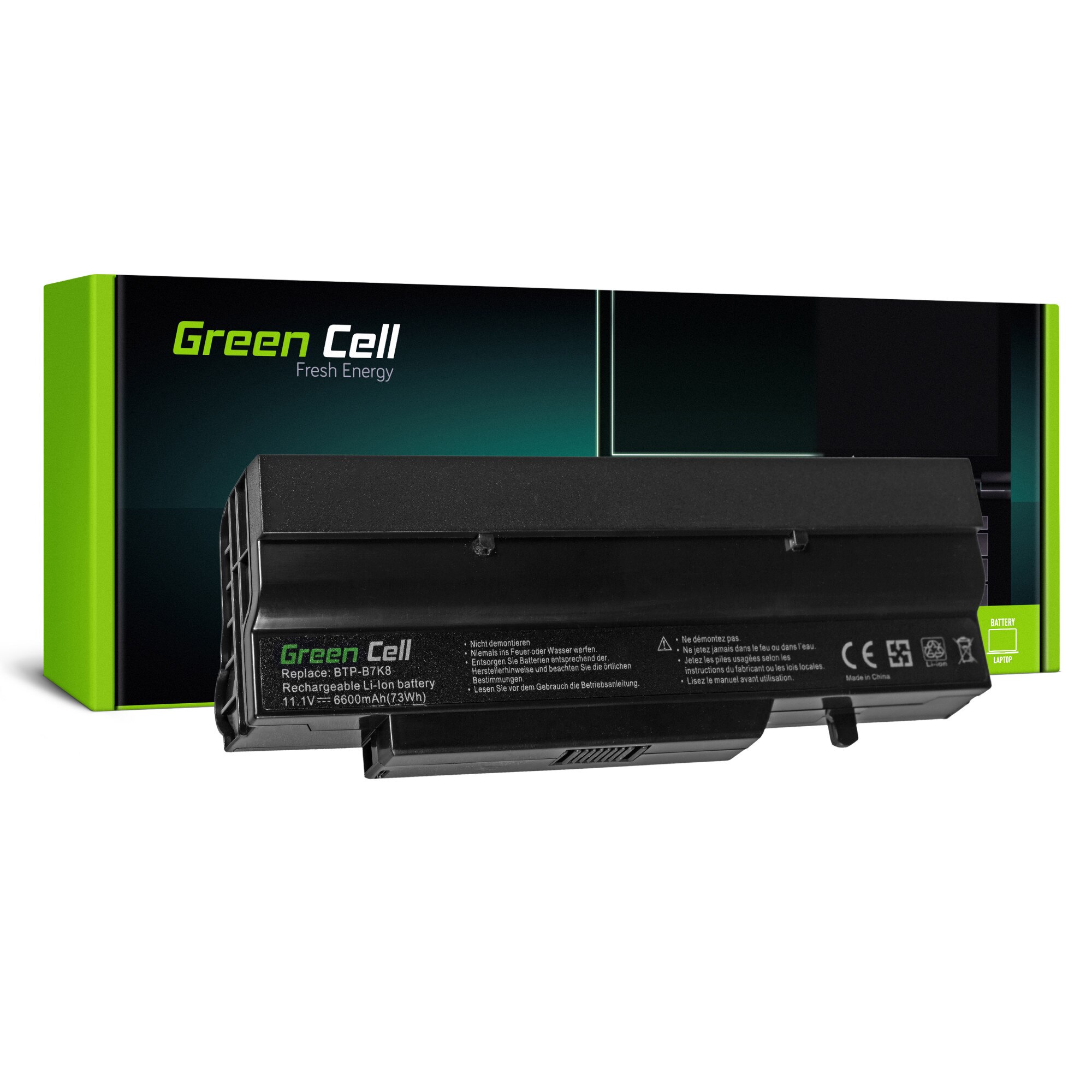 Baterie laptop BTP-B4K8 pentru Fujitsu-Siemens Esprimo V5505 V6505 Amilo Li2727 V3505 acumulator marca Green Cell