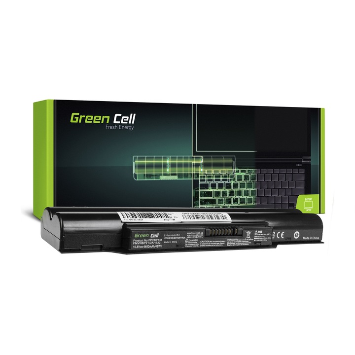 ﻿Батерия за лаптоп Green Cell FPCBP331 FMVNBP213 за Fujitsu Lifebook A532 AH532